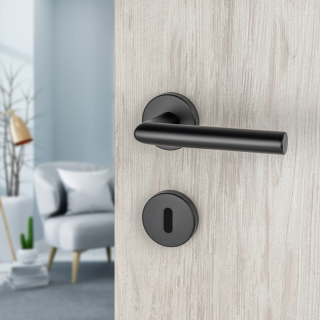 KVAKA METRO 102/236 ROZETA  KLJUČ CRNA 20723 