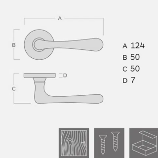 KVAKA STEFANIA MESING ROZETA WC 