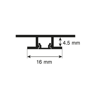 LED profil ROCKO 2800 mm 
