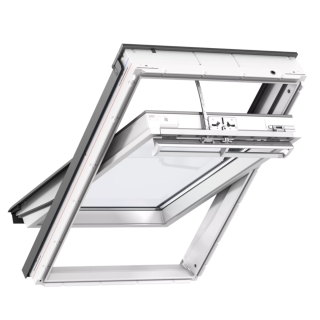 VELUX PREMIUM KROVNI PROZOR, BIJELI POLIURETAN, SOLARNO NAPAJANJE, STAKLO 68 