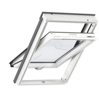 VELUX STANDARD PLUS KROVNI PROZOR, BIJELI POLIURETAN, DONJA RUČKA, STAKLO 51 