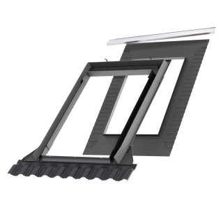 VELUX STANDARD PLUS KROVNI PROZOR, BIJELI POLIURETAN, GORNJA RUČKA, STAKLO 51 