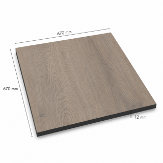 PLOČE ZA STOLOVE HPL COMPACT 670x670mm 
