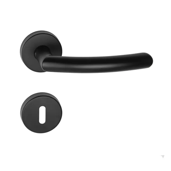 KVAKA KUBO INOX CRNA ROZETA KLJUČ 