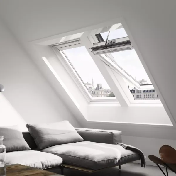 VELUX PREMIUM KROVNI PROZOR, BIJELI POLIURETAN, SOLARNO NAPAJANJE, STAKLO 68 