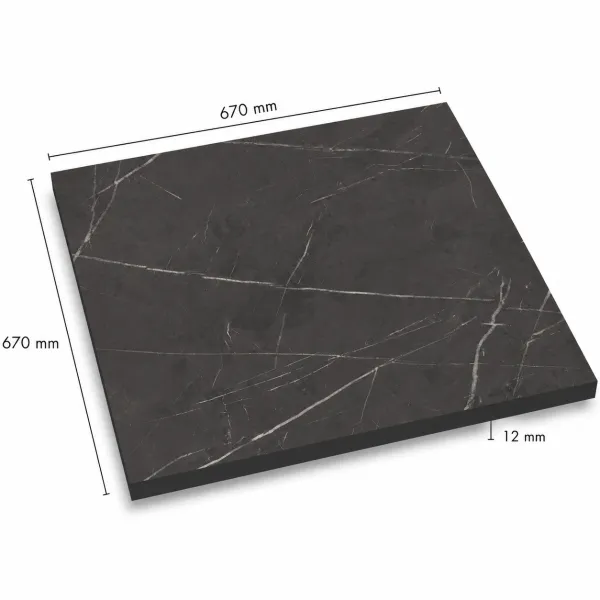 PLOČE ZA STOLOVE HPL COMPACT 670x670mm 