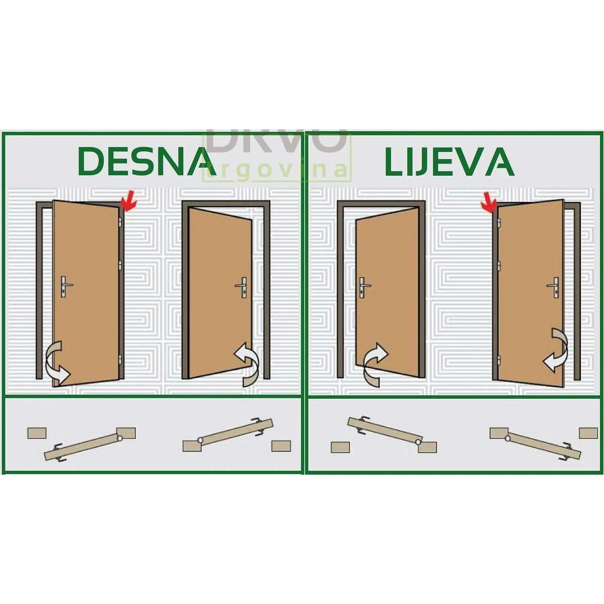 STAKLENA VRATA S DOVRATNIKOM OD 14,0-15,9 cm ENDURO AMBER 13 SATINATO 75d IZLOŽBENA 