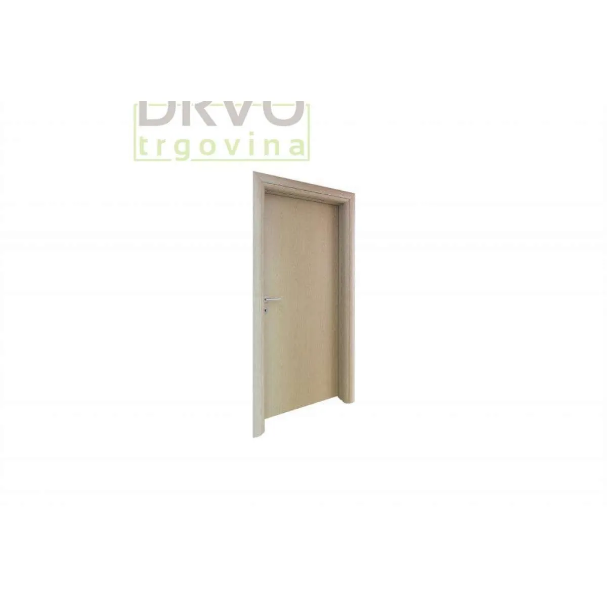 AKCIJA VRATA 79*202*15 LAKIRANO BIJELO DESNO 