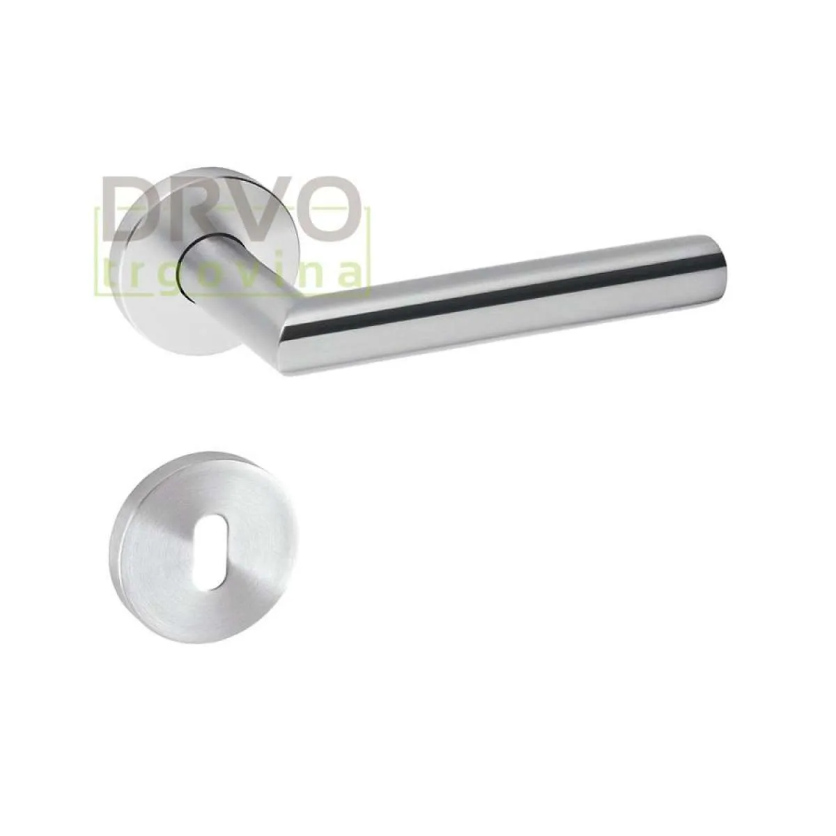 KVAKA METRO 102/236 ROZETA INOX SOBNI KLJUČ 16273 