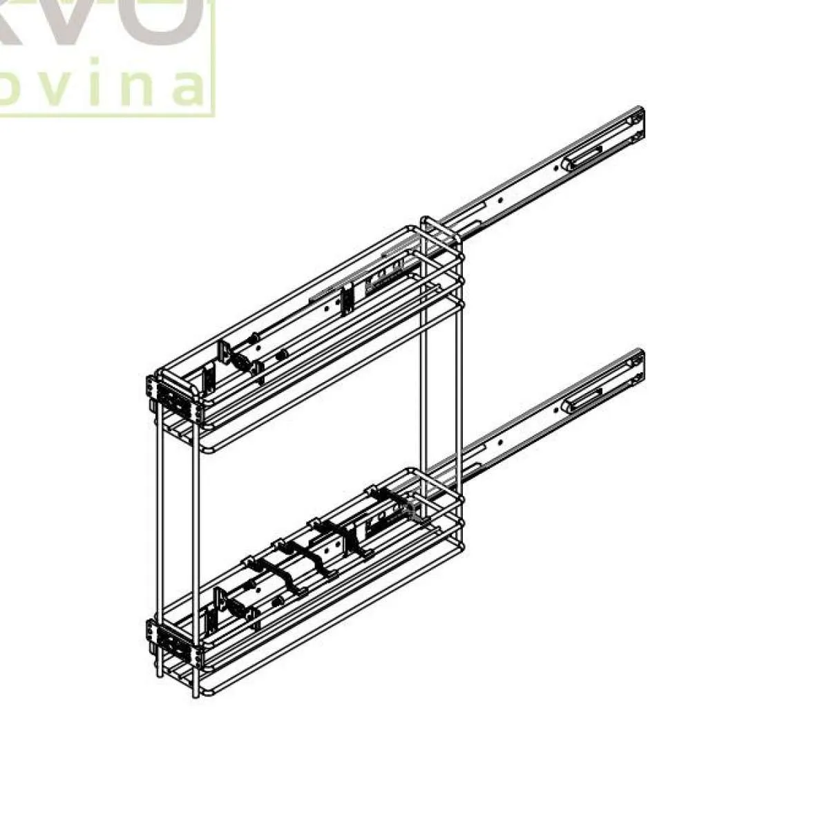 KOŠARA STARAX 150mm ST15BLUM-D 