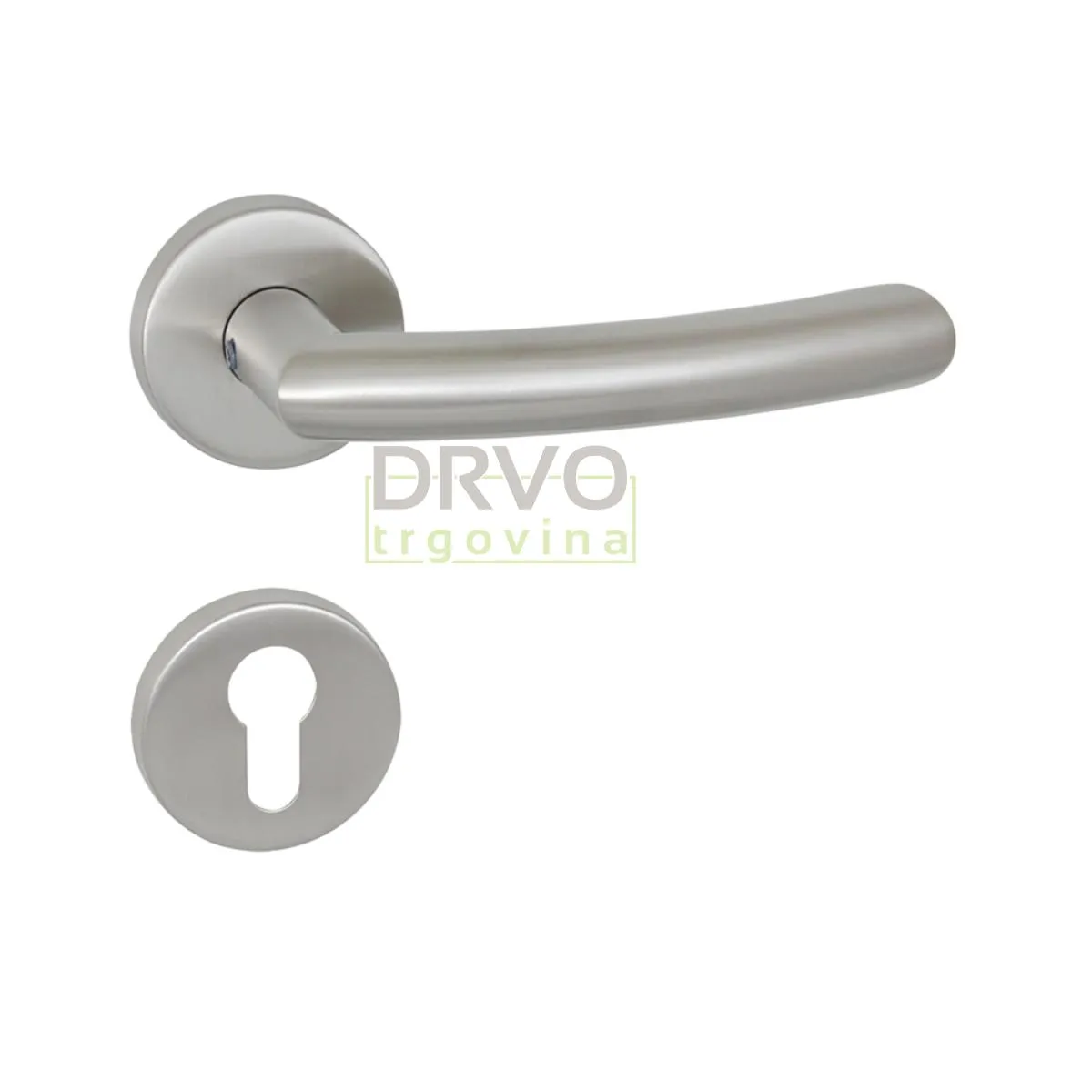 KVAKA KUBO INOX ROZETA CILINDAR 19123 