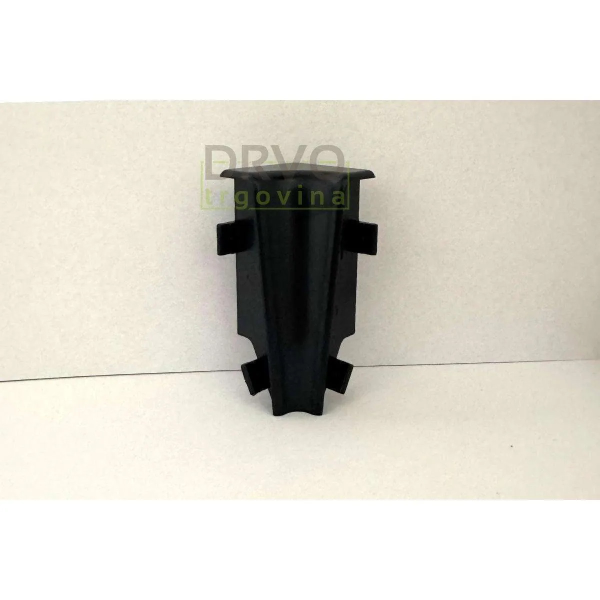 PVC KUT UNUTARNJI ZA LETVICU P71 CRNI 