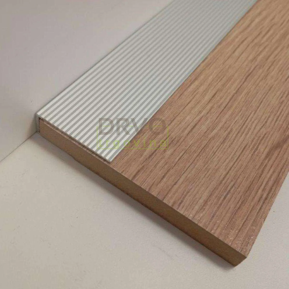 ALU PROFIL MONO 11080 U profil 8mm 100/SREBRNI ZAVRŠNI 