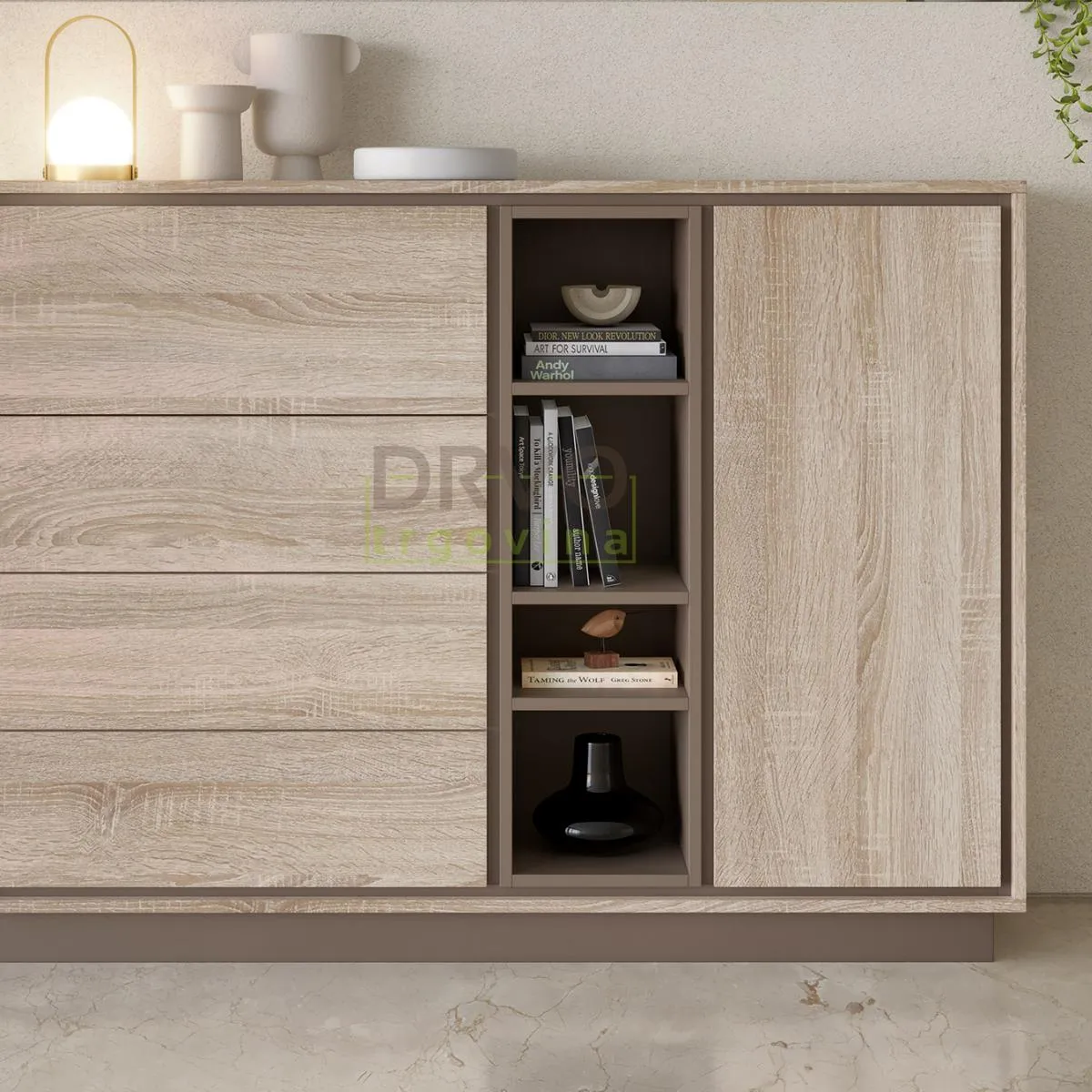 IVERICA OPLEMENJENA 3025 SN SONOMA HRAST 18/2800/2070mm 