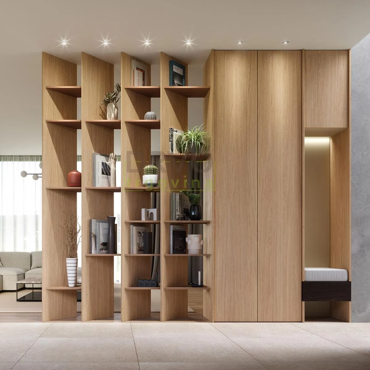 IVERICA OPLEMENJENA K694 PW SILK PRIMAVERA OAK 18/2800/2070mm 