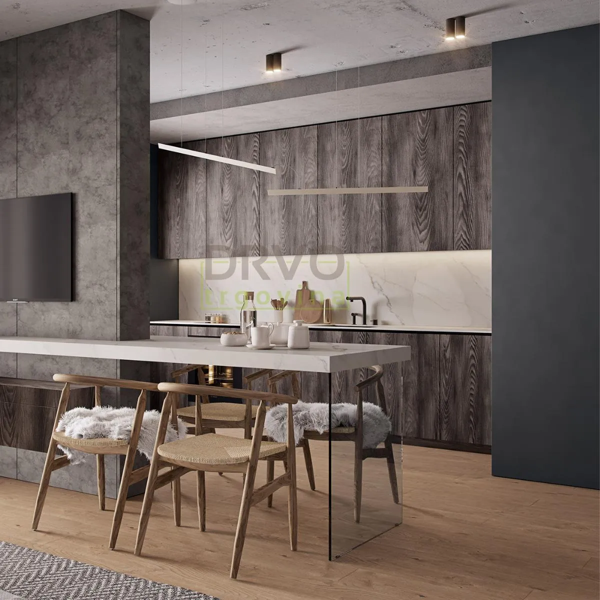 IVERICA OPLEMENJENA 0164 PE ANTRACIT 18/2800/2070mm 