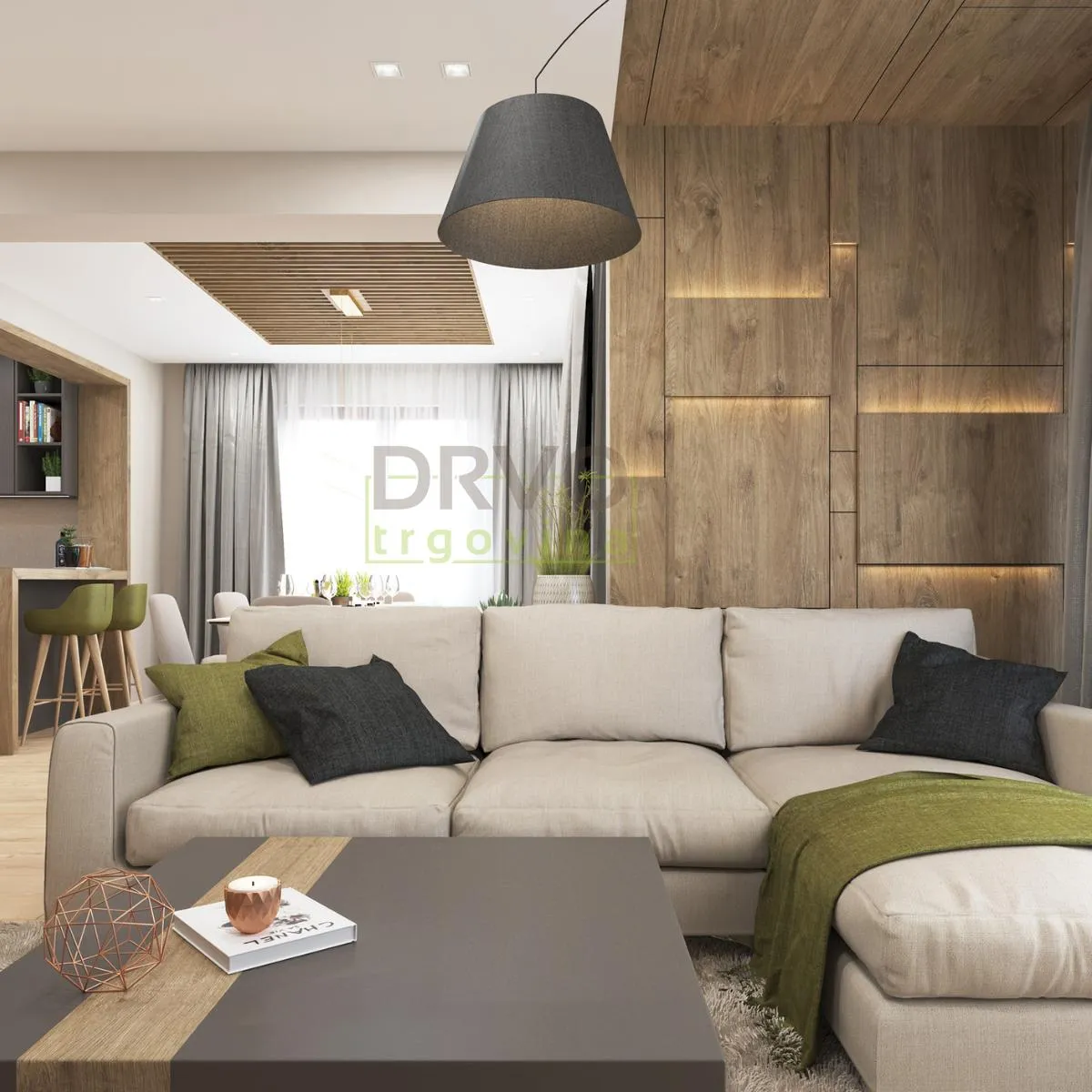 IVERICA OPLEMENJENA K361 PW HRAST GOLD HARBOR 18/2800/2070mm 