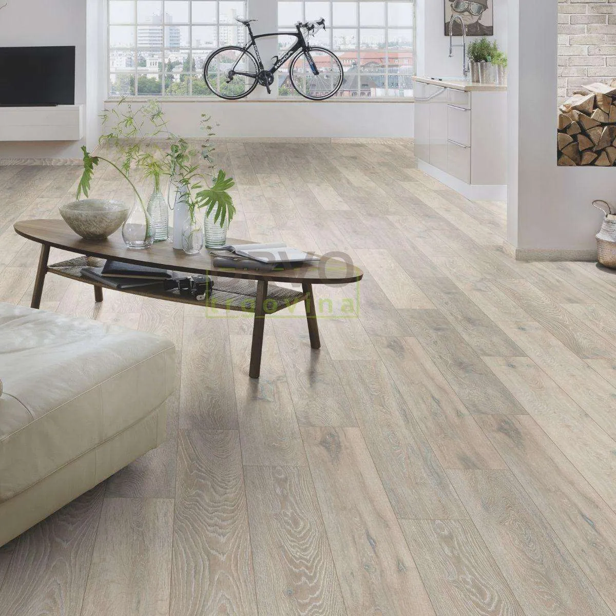 LAMINAT 12mm/Kl.33 KRONOSTEP V FUGA 5543x HRAST COLORADO, RASPOLOŽIVO 13,32 m2 