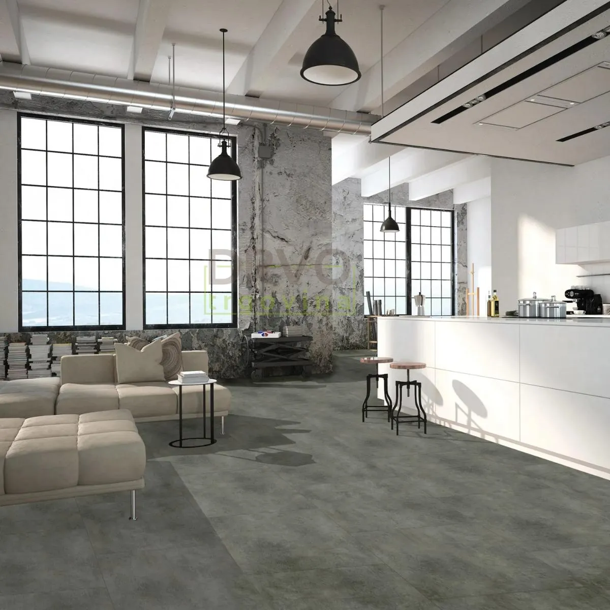 SPC VINIL 4mm/KL.31 TILE 10015 MILANO p=2,23 m2 