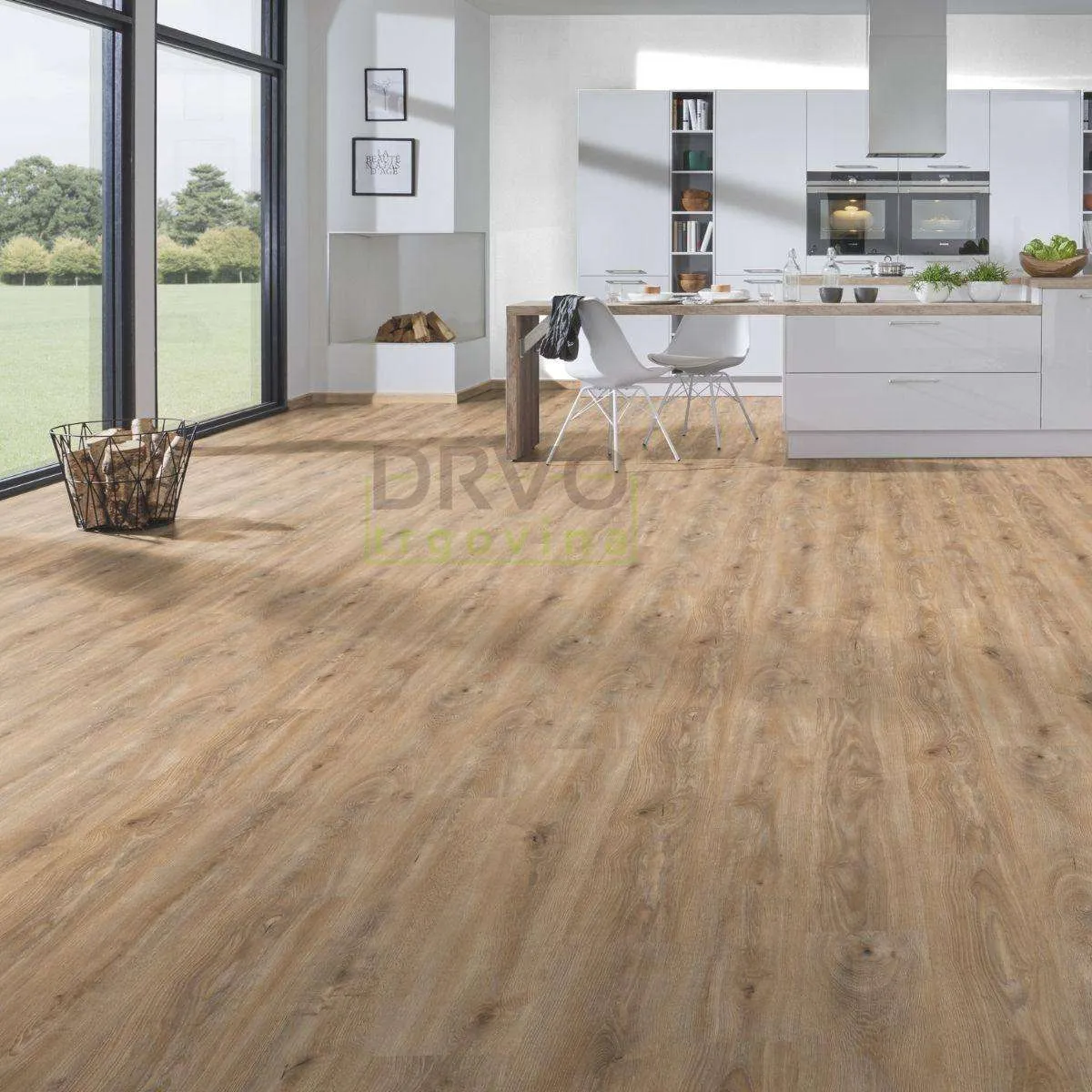 LAMINAT 12mm/Kl.33 KRONOSTEP PURE+ V FUGA K470 HRAST NATURAL CASHMERE p=1,507 m2 