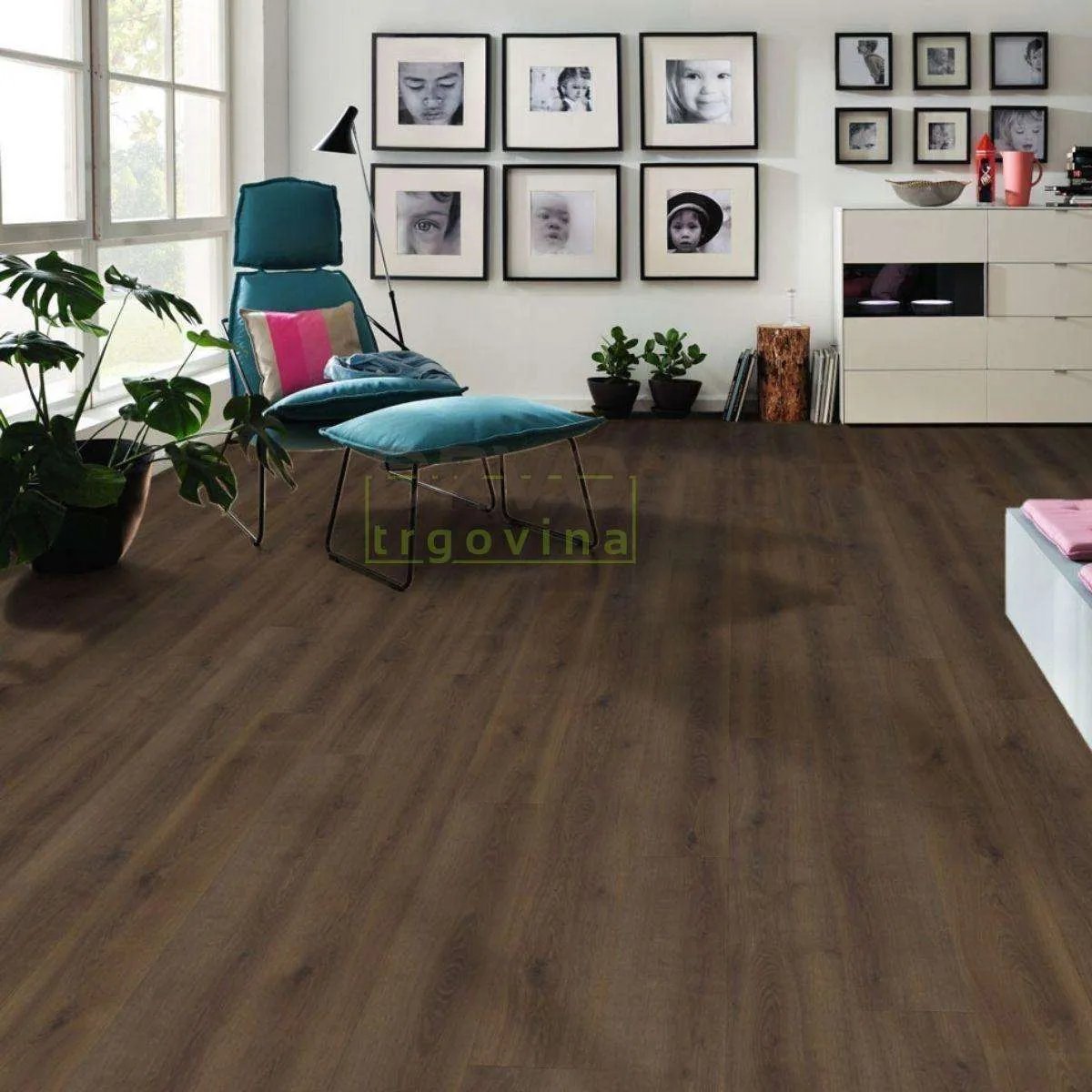 LAMINAT  8mm/Kl.33 HARO TRITTY200 AQUA 540 267 HRAST CONTURA SMOKED GRAND VIAp=2,68 m2 