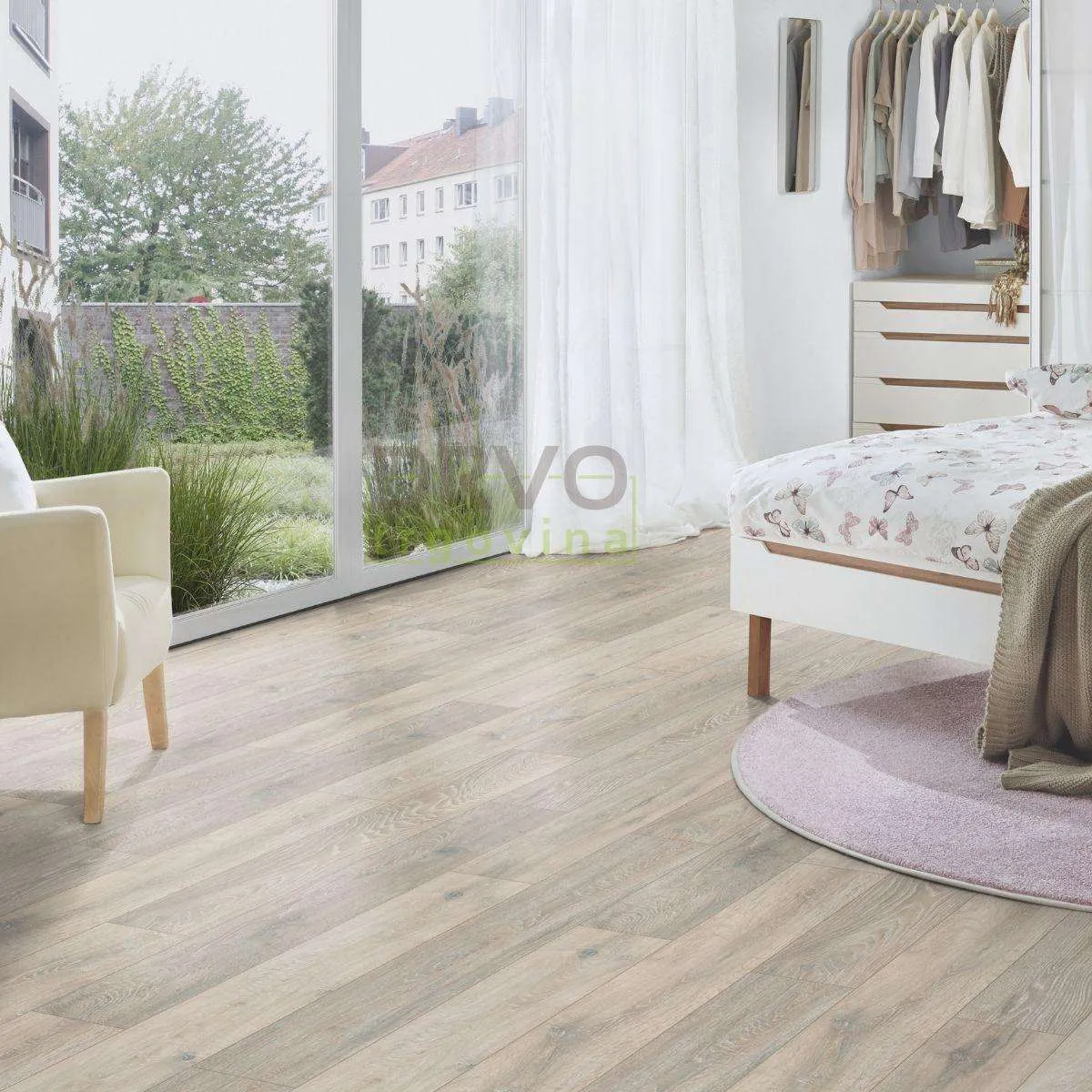 LAMINAT  8mm/Kl.32 SUPER NATURAL CLASSIC V FUGA 5543x HRAST COLORADO p=2,2204 m2 