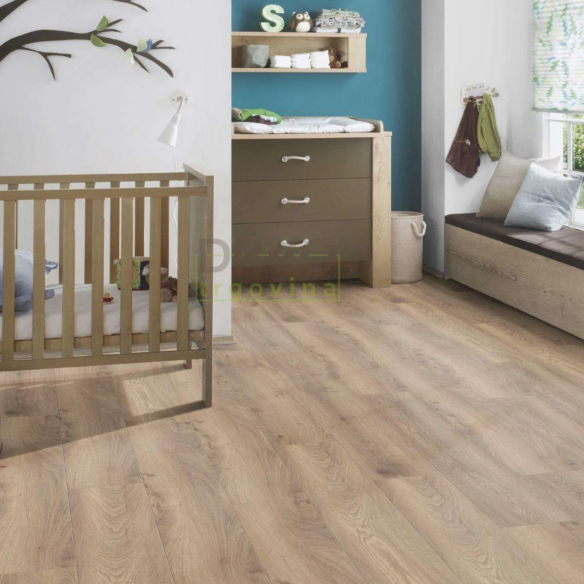 LAMINAT 12mm/Kl.33 ATLANTIC MO.RE PURE+ K285 HAYBRIDGE OAK p=1,507 m2 