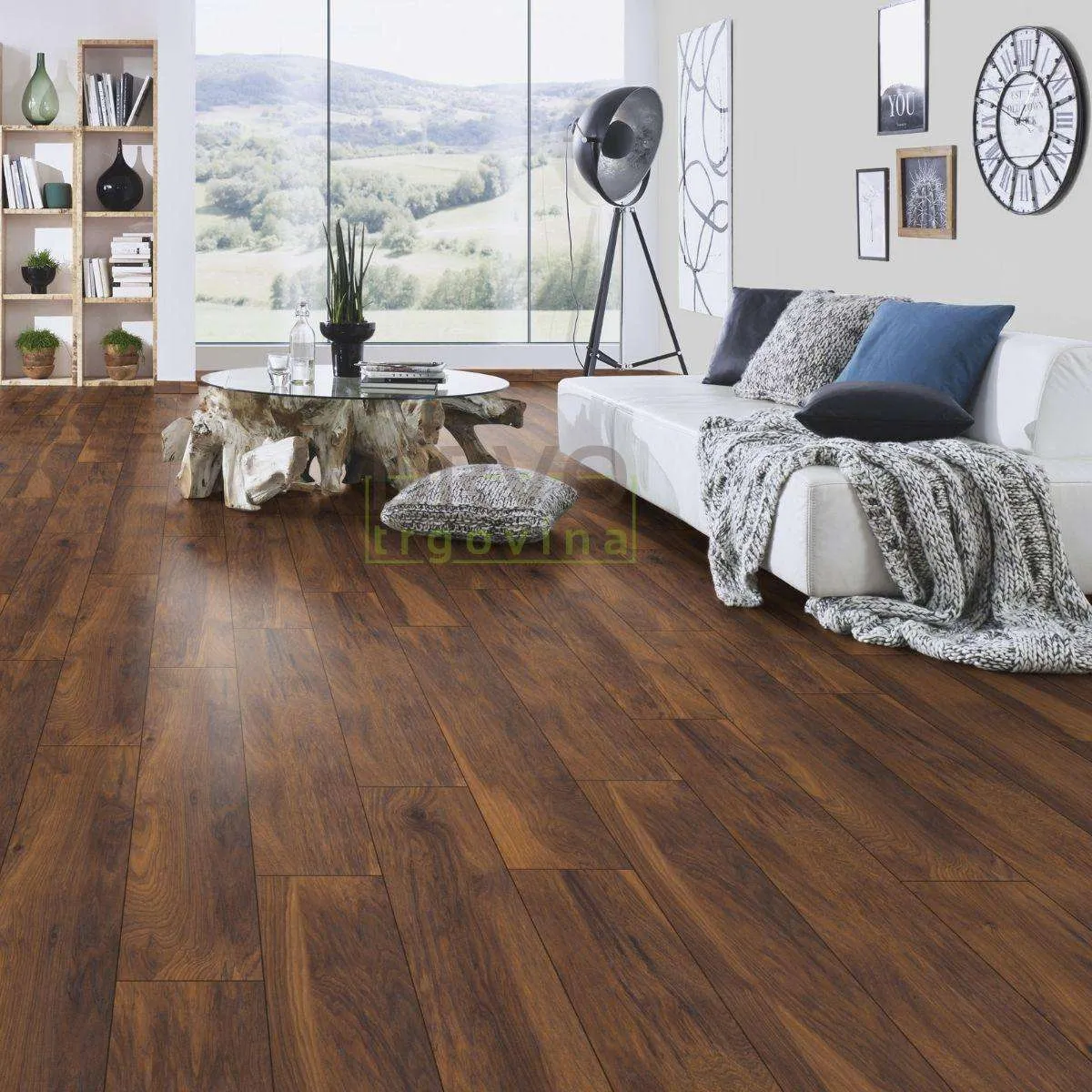 LAMINAT 10mm/Kl.33 ATLANTIC MO.RE PURE+ 8156 RED RIVER HRAST p=1,76 m2 