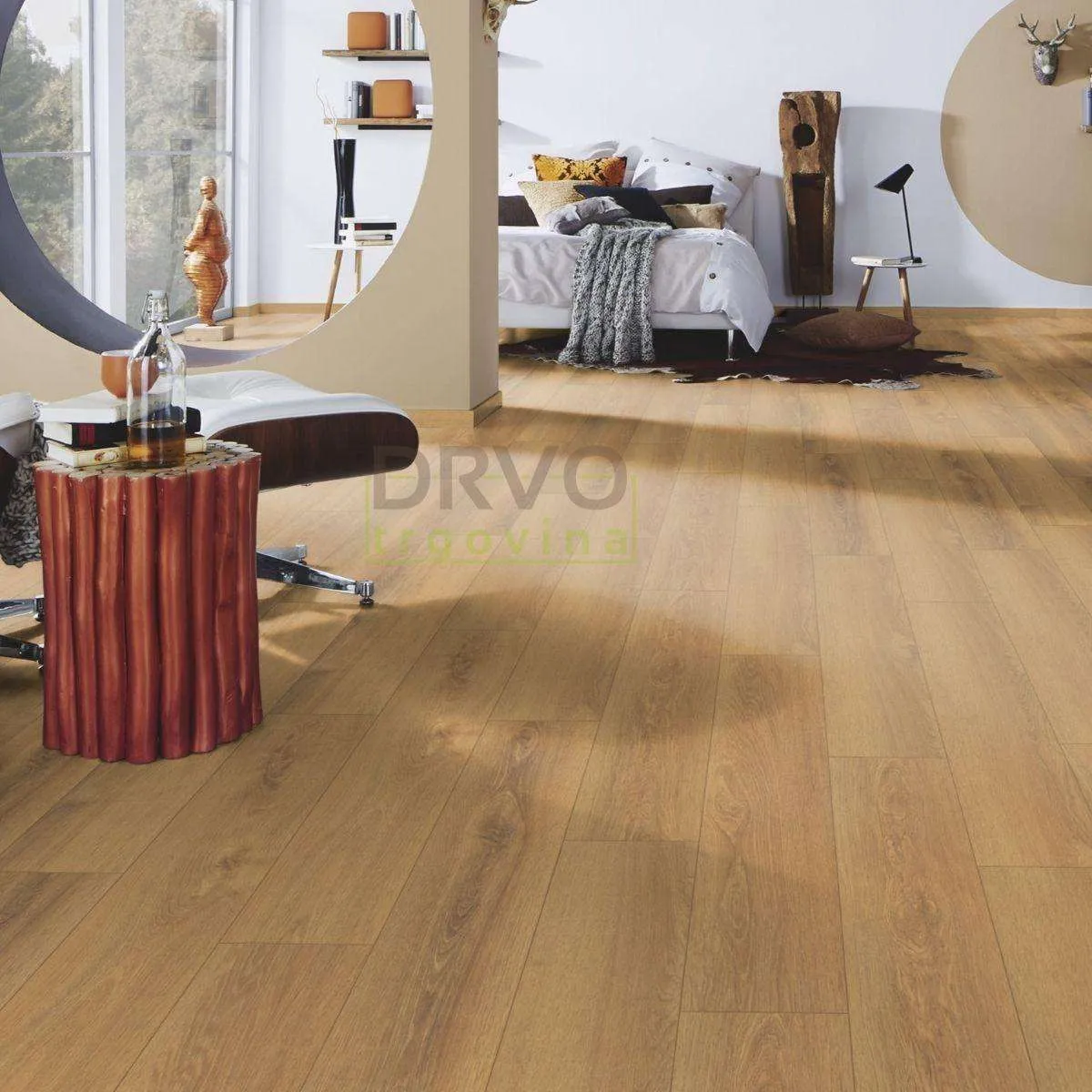 LAMINAT  8mm/Kl.32 ATLANTIC MO.RE PURE+ K649 HRAST SIENNA p=2,26 m2 