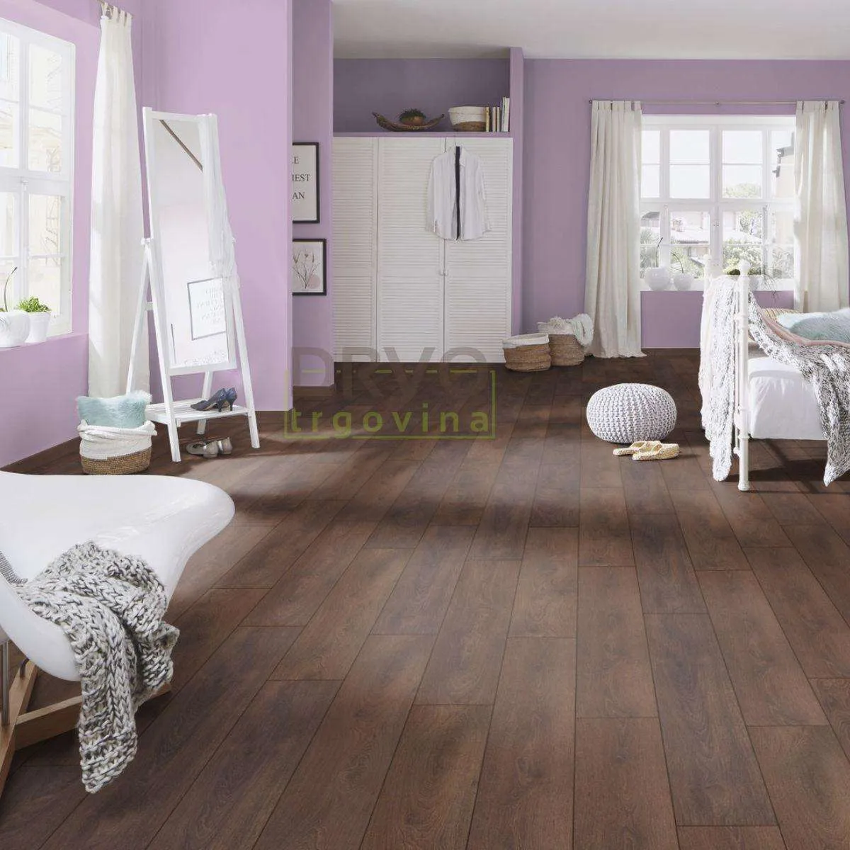 LAMINAT  8mm/Kl.32 SUPER NATURAL CLASSIC PURE+ 8633 HRAST SHIRE p=2,260 m2 