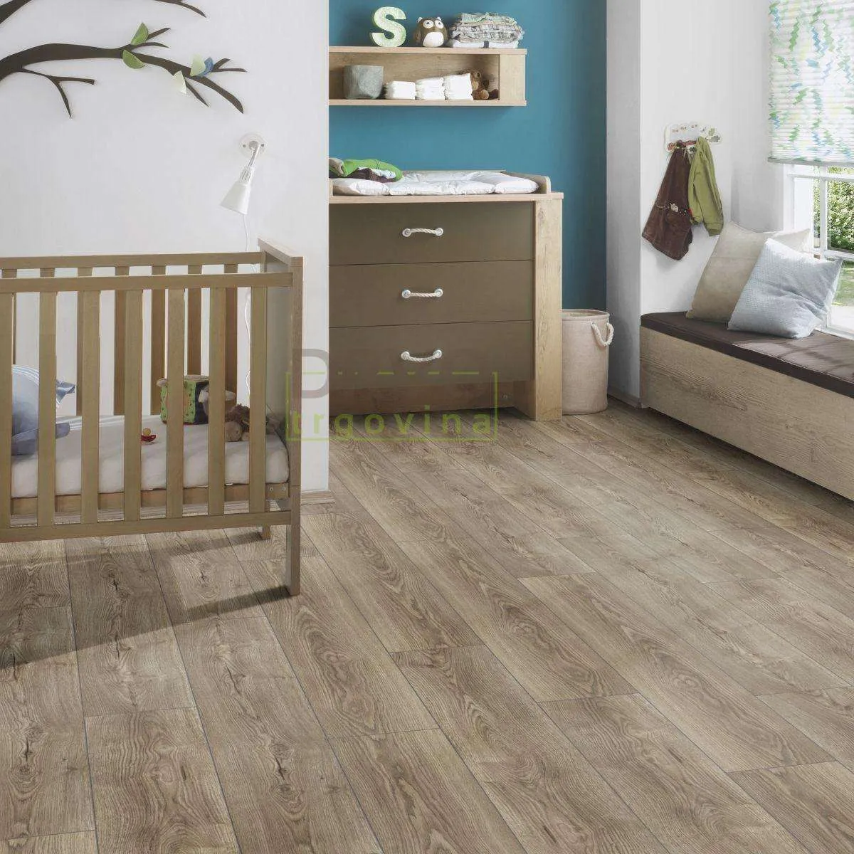 LAMINAT  8mm/Kl.32 SUPER NATURAL CLASSIC PURE+ K482 HRAST TWILIGHT p=2,260 m2 