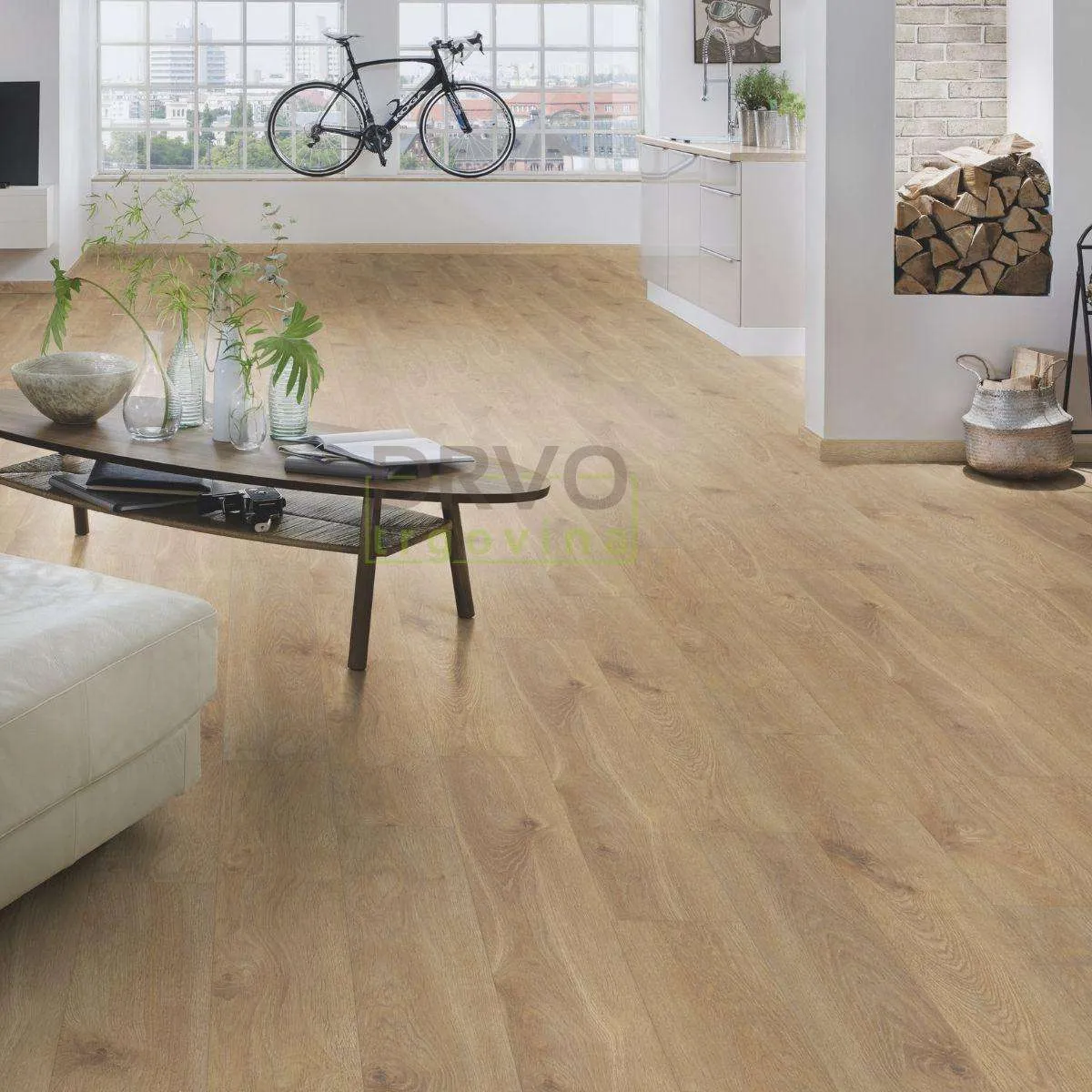 LAMINAT  8mm/Kl.33 ORGANIC Orca PURE + K405 HRAST SOLAR p=2,26 m2 