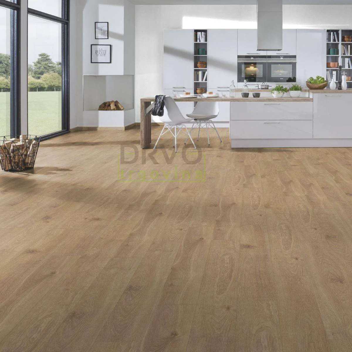 LAMINAT  8mm/Kl.33 ORGANIC Orca PURE + K405 HRAST SOLAR p=2,26 m2 