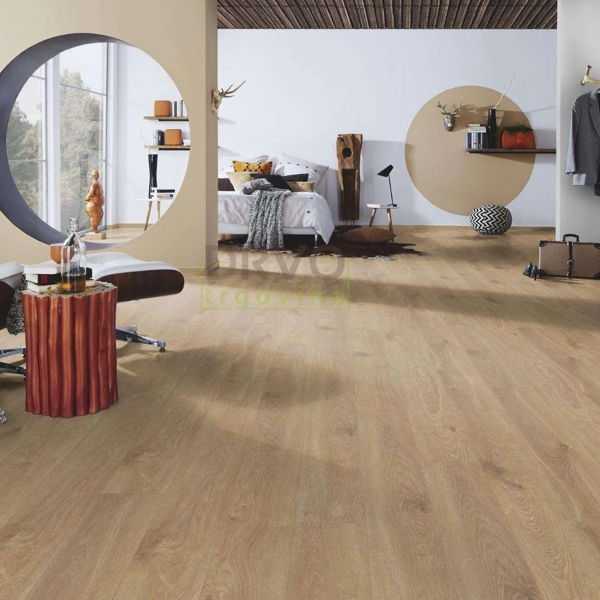 LAMINAT  8mm/Kl.33 ORGANIC Orca PURE + K405 HRAST SOLAR p=2,26 m2 
