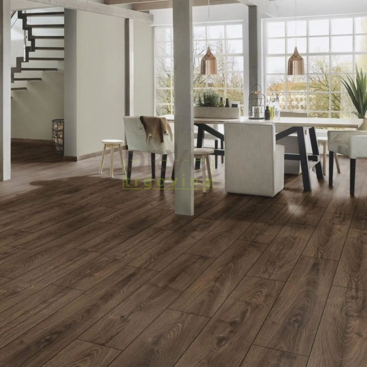 LAMINAT 10mm/Kl.33 ATLANTIC MO.RE PURE+ K479x HRAST ESPRESO CARPENTER p=1,76 m2 