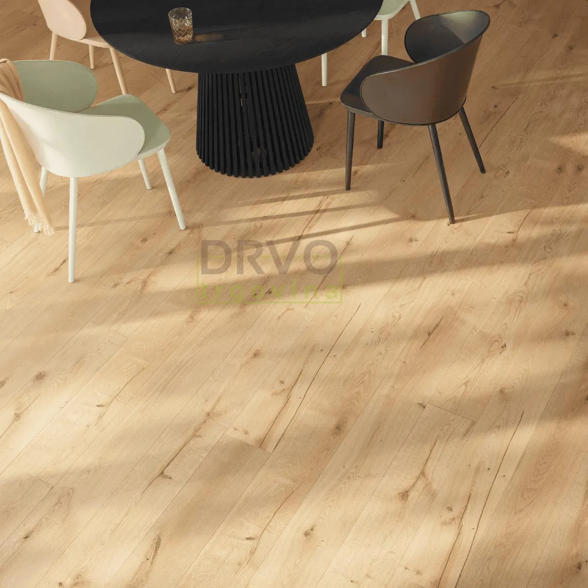 PARKET PANEL 1-S HARO HRAST LIGHT RUSTIK 550447 mat lak 13,5/180/2200mm p=3,56 m2 