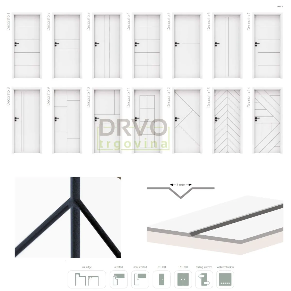 VRATNO KRILO DECORATO 