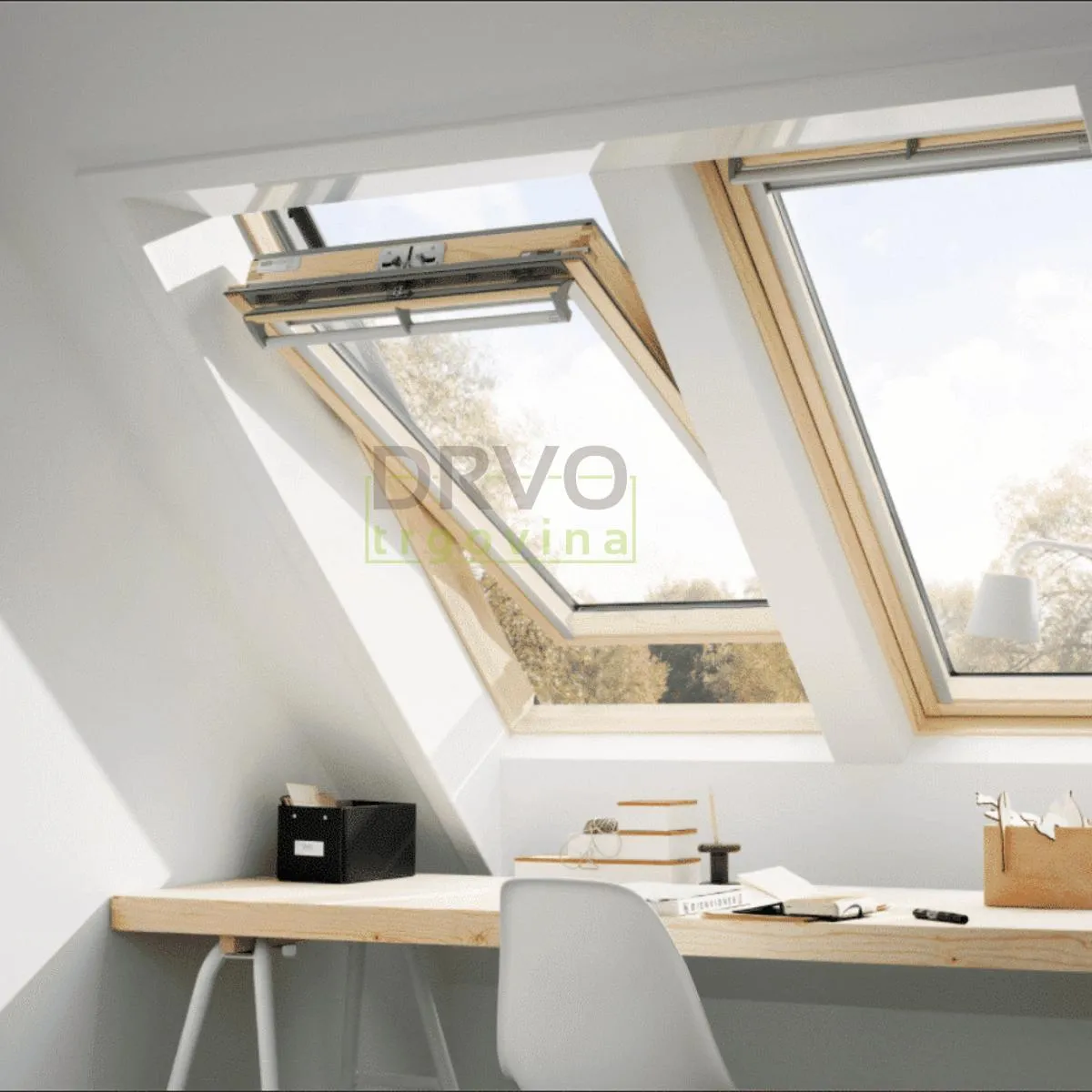 KROVNI PROZOR VELUX BEZBOJNI LAK SA SIGURNOSNIM STAKLOM 70 GORNJA RUČKA 