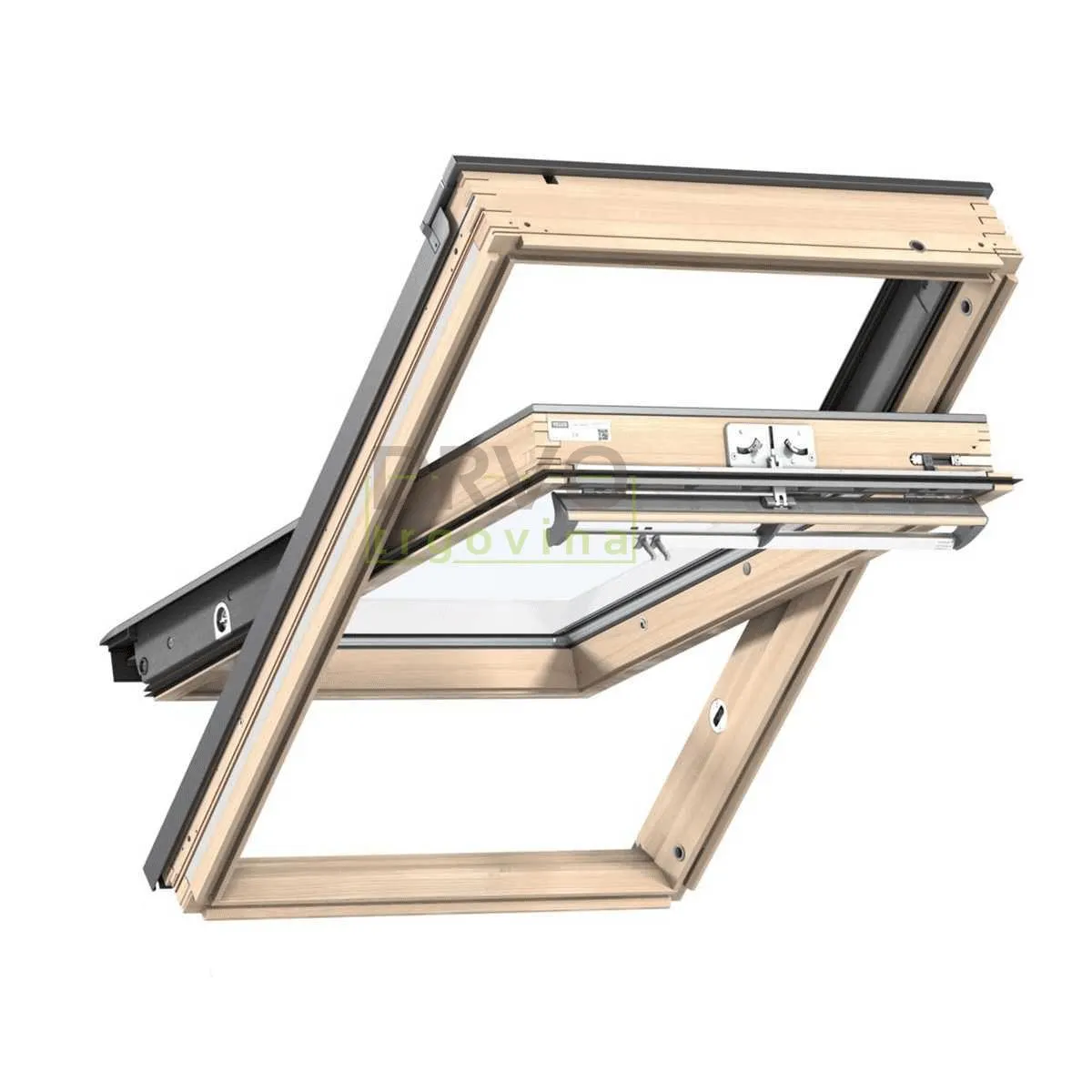 KROVNI PROZOR VELUX BEZBOJNI LAK SA SIGURNOSNIM STAKLOM 70 GORNJA RUČKA 