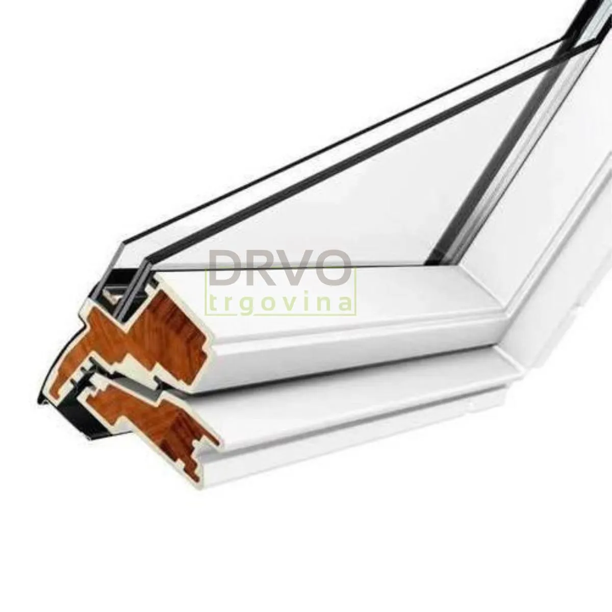 VELUX PREMIUM KROVNI PROZOR, BIJELI POLIURETAN, ELEKTRIČNO NAPAJANJE, STAKLO 70 