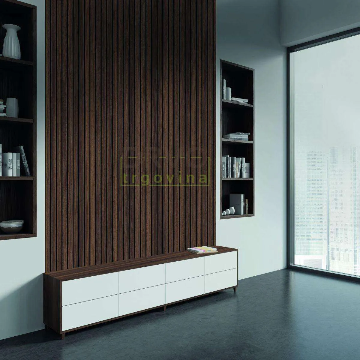 AKUSTIČNI PANELI MDF KRONO 17/600/2600mm  p= 1,56 m2 