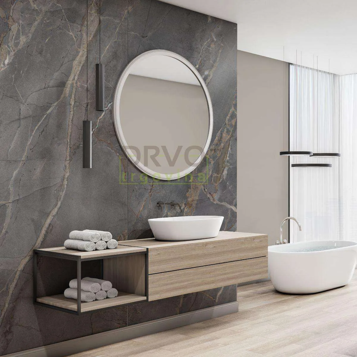 ZIDNA OBLOGA ROCKO MARBLE 4mm 1230/2800 