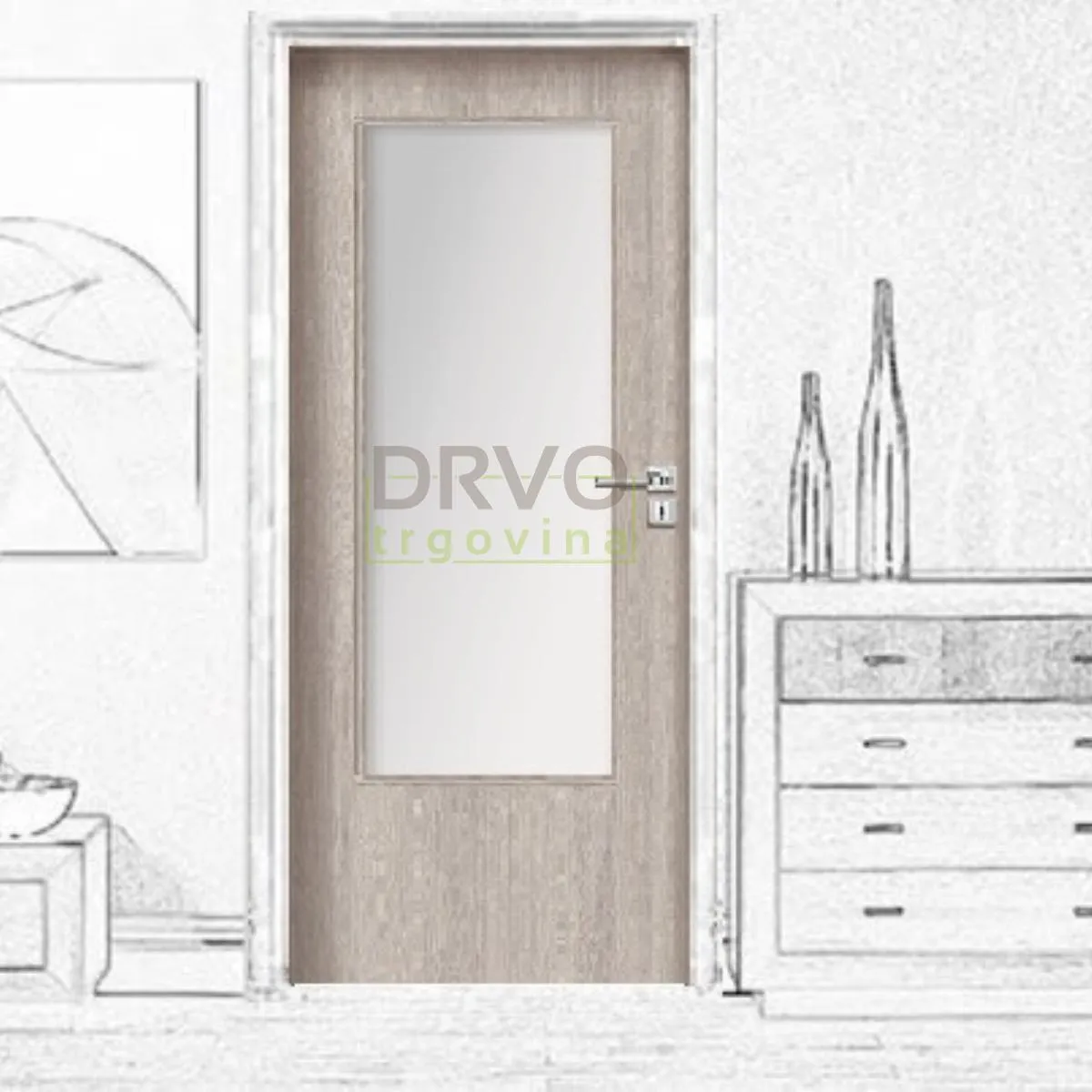 VRATNO KRILO (STAKLO) P4 ENDURO 