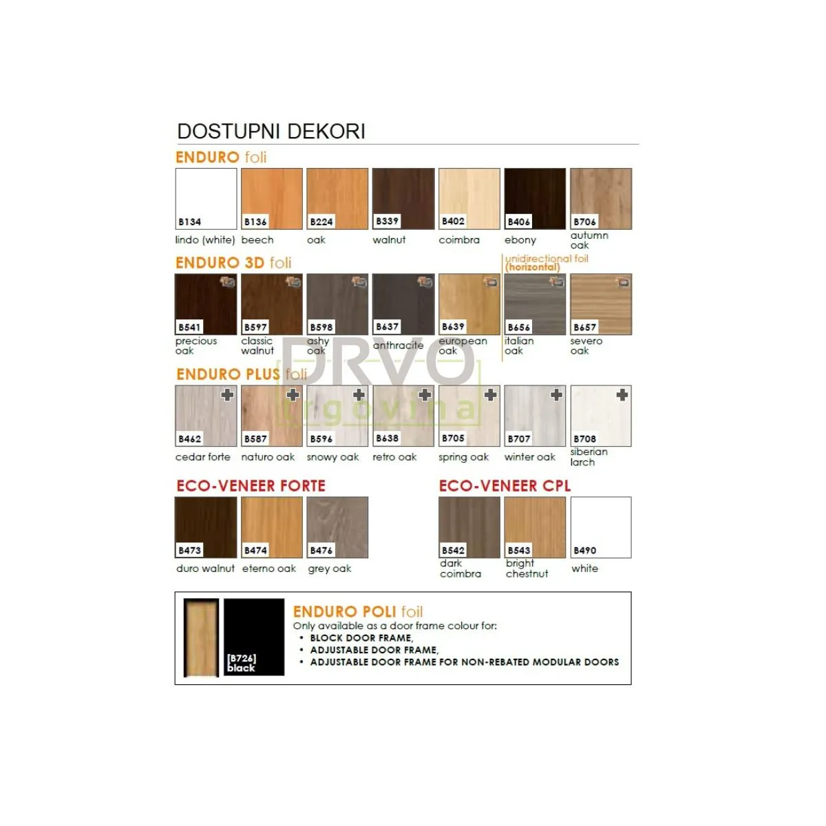 VRATNO KRILO ZA PREKLOPNA VRATA LIBRA 