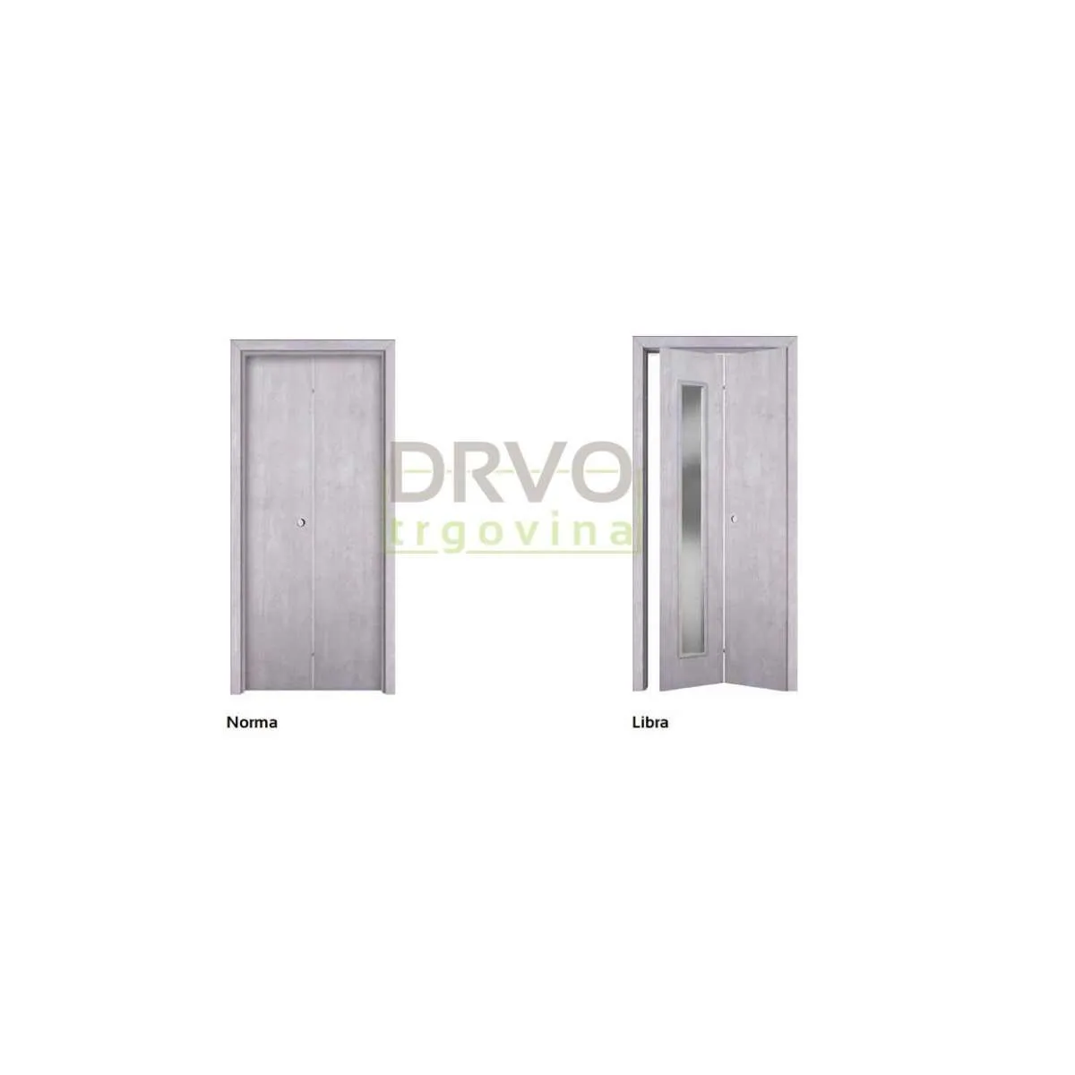 SOBNA VRATA PREKLOPNA NORMA DECOR & LIBRA 