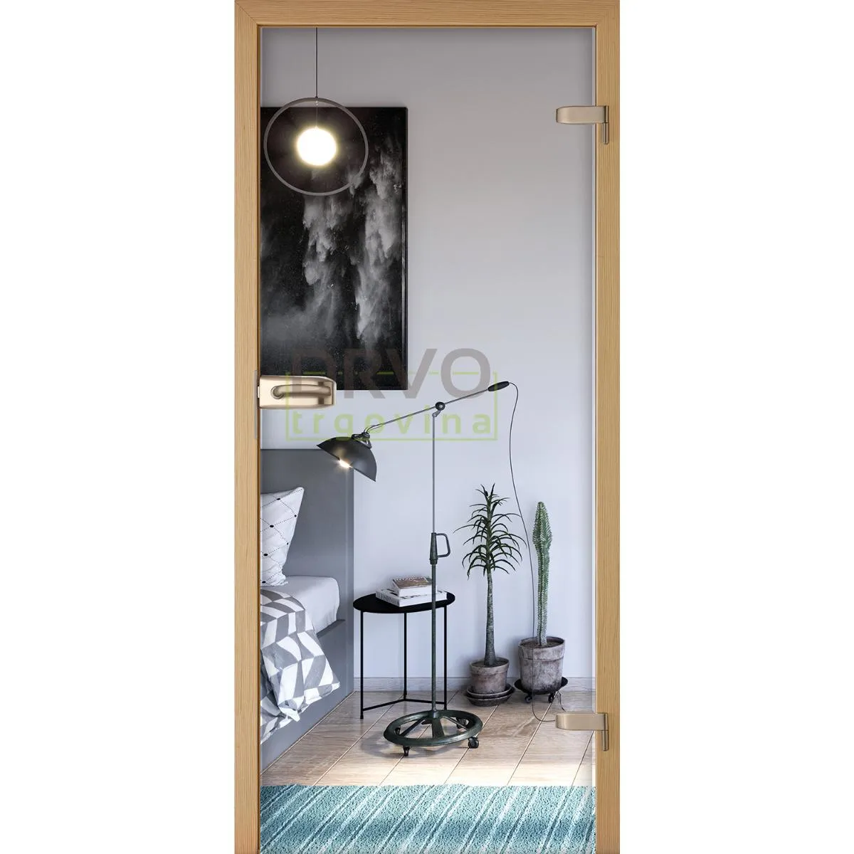 VRATNO KRILO SA STAKLOM AMBER 