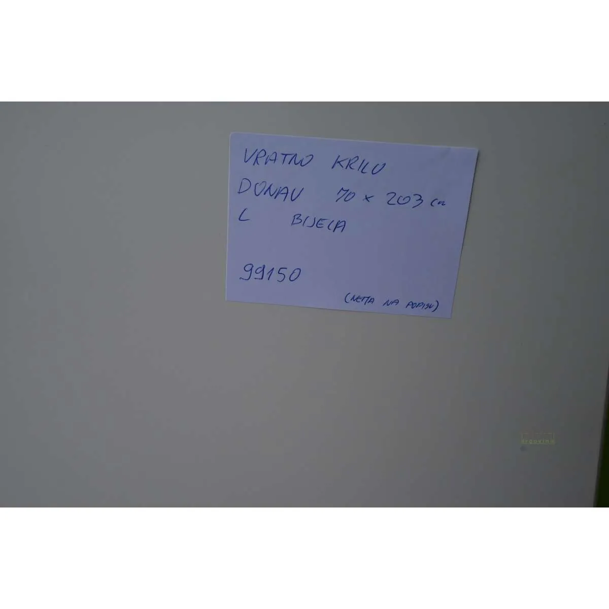 VRATNO KRILO DONAU BIJELA 70X203 L 