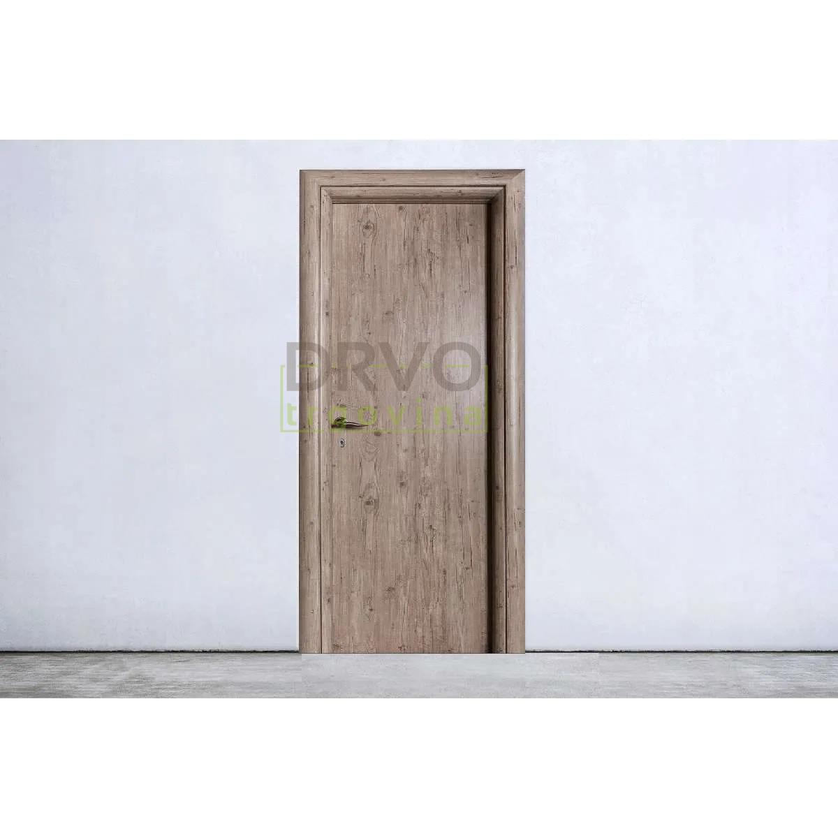 VRATA 79*208*14 LIJEVA OBLI DOVRATNIK/WC BRAVA/0021 STARI HRAST 