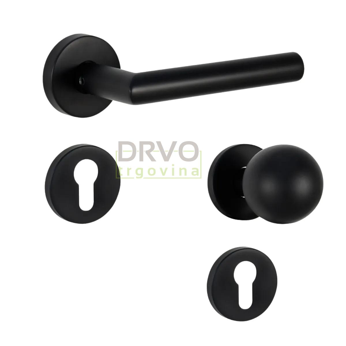 KVAKA KUGLA METRO INOX ROZETA CIL.x 