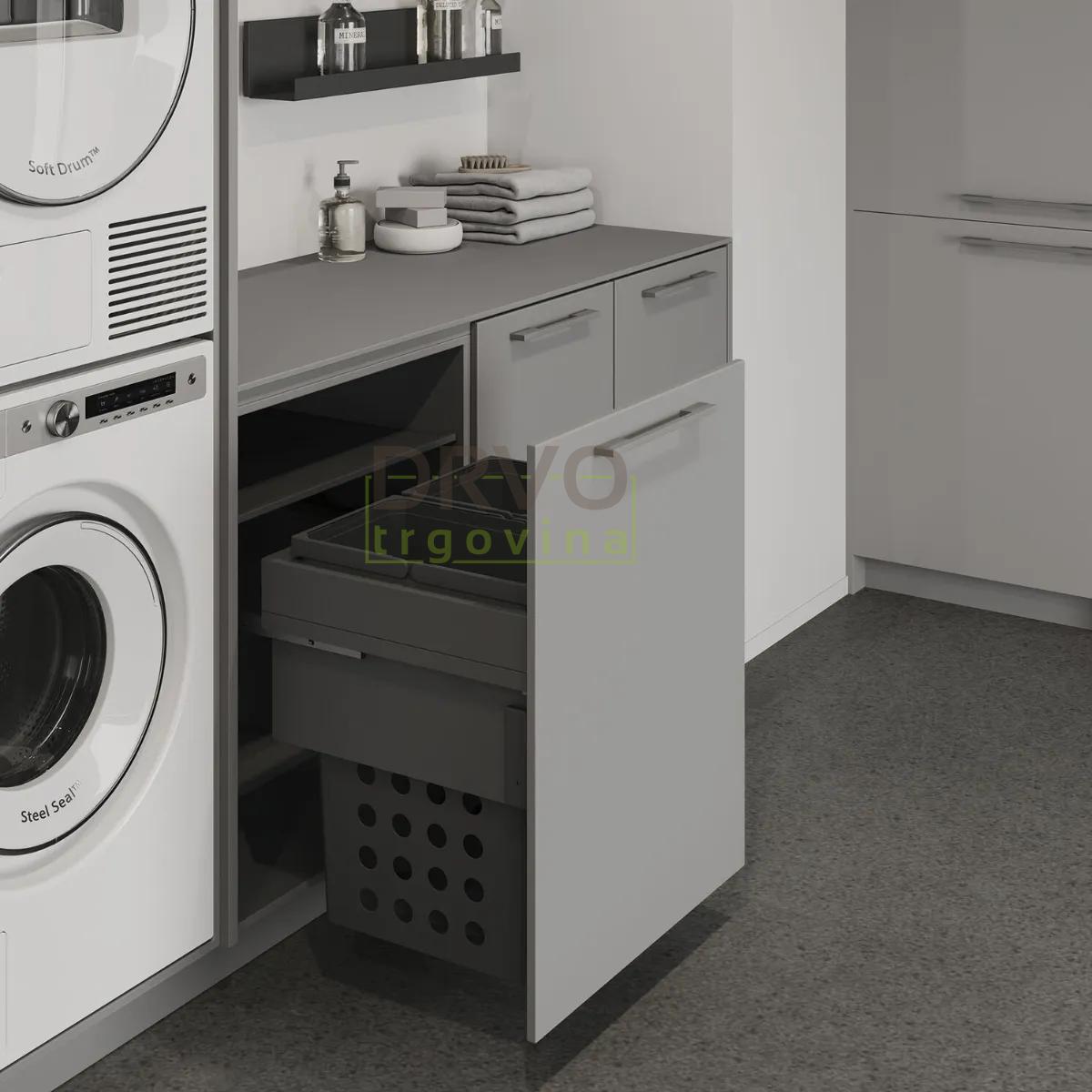 KOŠARA ZA RUBLJE KB600 H550 2x44 litre LAVA 103381952 